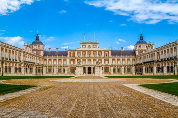 Fototapeta na wymiar Royal Palace of Aranjuez.