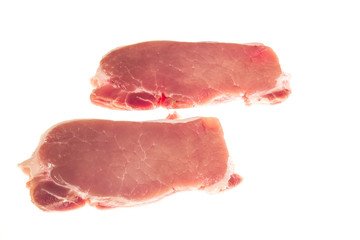 raw pork meat