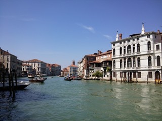 Fototapeta na wymiar Canale di Venezia