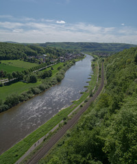 Die Weser bei Bad Karlshafen