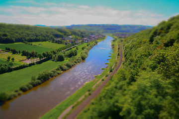 Die Weser bei Bad Karlshafen