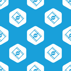3D movie hexagon pattern