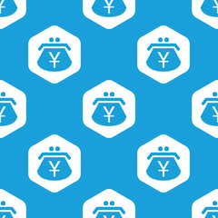 Yen purse hexagon pattern