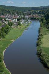 Die Weser bei Bad Karlshafen