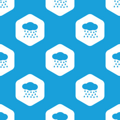 Raining hexagon pattern