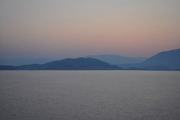 Sonnenuntergang Griechenland