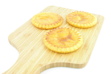 Traditional dutch cake called: Boterkoek.