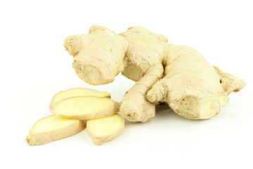 Fresh gingerroot.