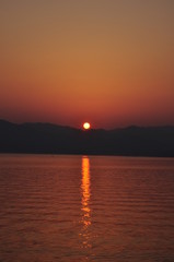 Sonnenuntergang Griechenland