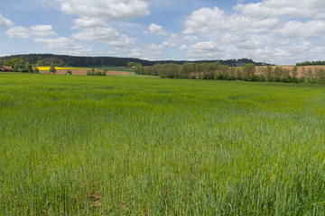 Spring landscape in Bavaria