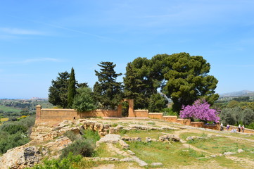 Visite d'Agigento, vallée des temples, Sicile