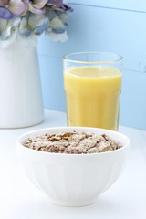 vintage cereal breakfast