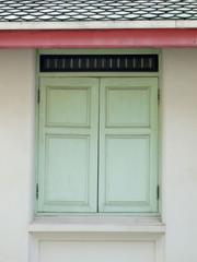 window in the temple