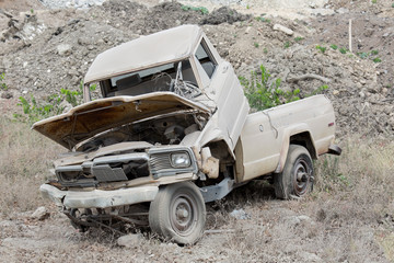 Fototapeta premium Schwerer Unfall