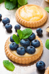 Process of making shortbread tartlet 