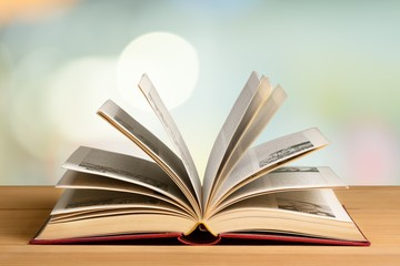 Book, magic, flower.