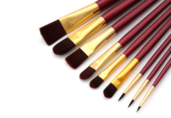 Naklejka premium verschiedene Pinsel