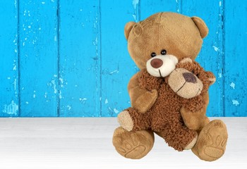 Teddy Bear, Toy, Embracing.
