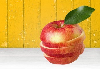 Apple, Fruit, Portion.