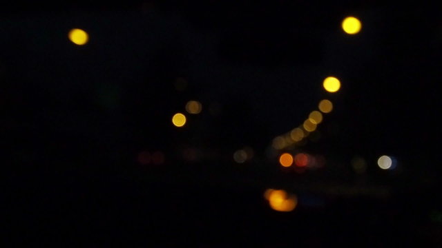 Traffic on night, blur background.
