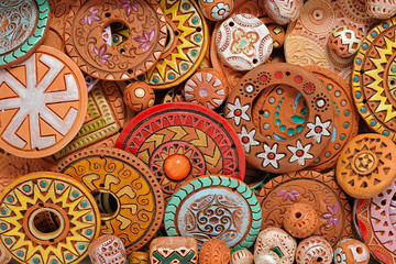 Ethnic Clay Beading Jewelry