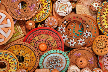 Ethnic Clay Beading Jewelry