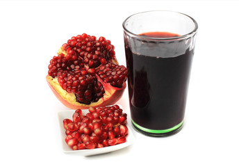 fresh pomegranate juice
