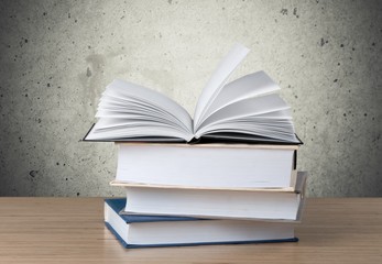 Book, stack, design.