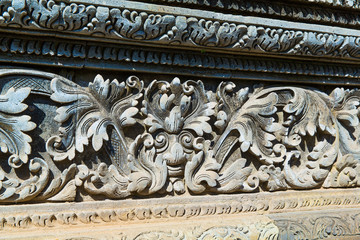 Fresco Hindu temple complex in Bali, indonesia