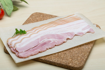 Raw Bacon