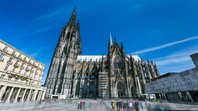 Cologne Cathedral Time Lapse, Germany