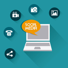 Social media design.