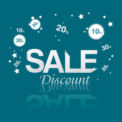 Naklejka premium Shopping design.