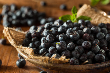 Fresh Raw Organic Blueberries