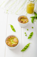 Peas souffle