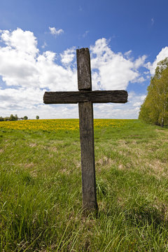 wooden cross  