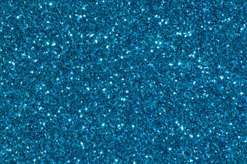 Obraz premium blue glitter texture abstract background