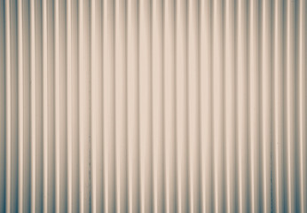 Obraz premium White corrugated metal background seamless and texture surface..