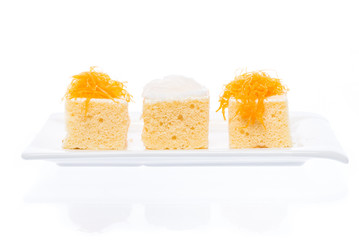 Thai dessert cake