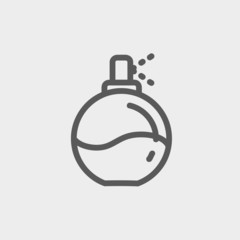 Perfume thin line icon