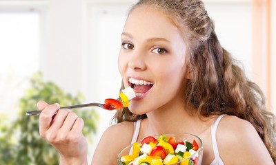 Eating, Women, Healthy Eating.