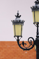 Fototapeta na wymiar Antique lamp post