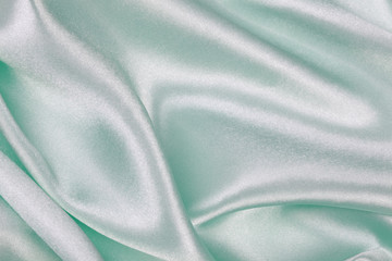 Light green Silk cloth of abstract backgrounds