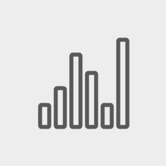 Equalizer thin line icon