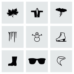 Vector Weather icon set