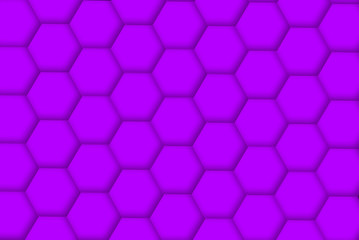 Simples Hexfeld Lila