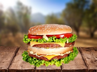 Food, Hamburger, Burger.