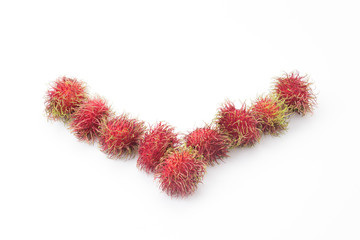 Fresh rambutan