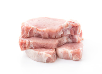 raw meat pork steak