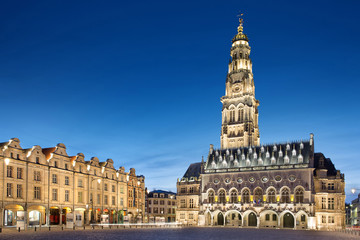 The heroes place in Arras, France